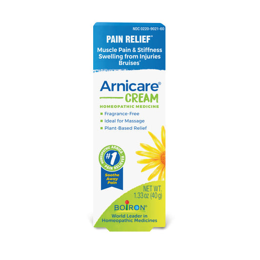 Arnicare Cream, Homeopathic Medicine for Pain Relief, 1.33-2.5 oz, Boiron