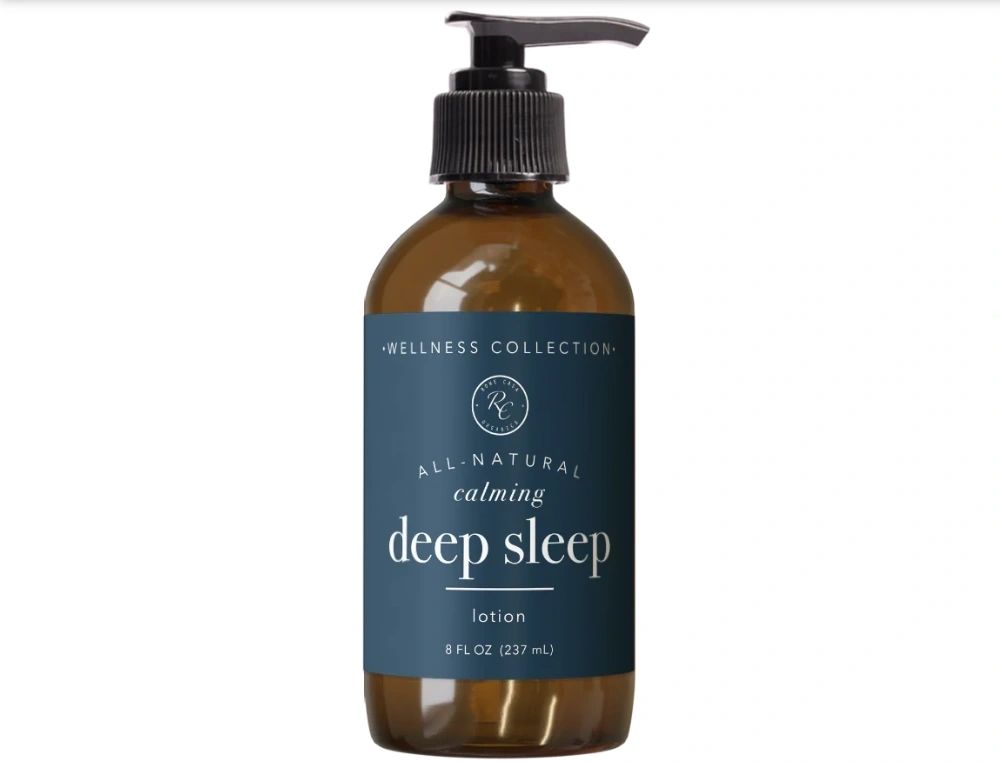 Calming Deep Sleep Lotion, 8oz, Rowe Casa Organics