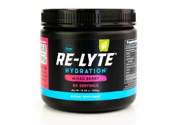 Re-Lyte Hydration Electrolyte Mix, 60 Servings, Redmond Life