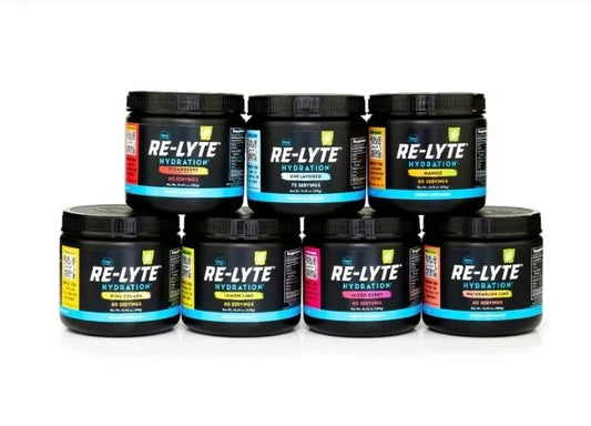 Re-Lyte Hydration Electrolyte Mix, 60 Servings, Redmond Life