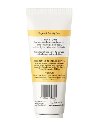 Sweet Citrus Body Lotion, Just Ingredients