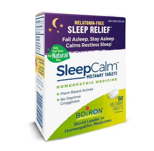 SleepCalm Meltaway Tablets, Boiron, Melatonin-Free