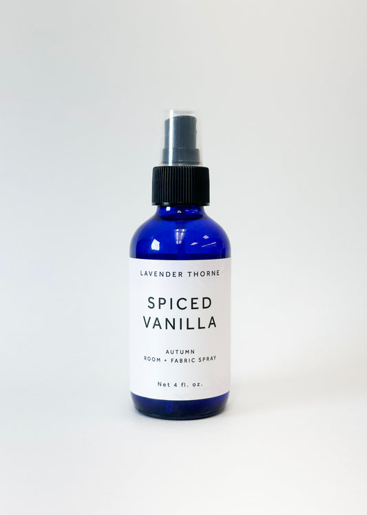 Spiced Vanilla - Room & Fabric Spray, 4oz, Lavender Thorne