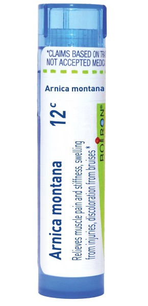 Arnica Montana 3C, 6C, 12C, 30C, 200CK, 1M, 10M, Homeopathic Medicine for Muscle Pain & Swelling, Boiron, 80 Pills (Pill Size #40)