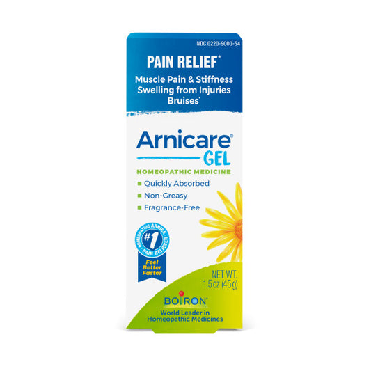 Arnicare Gel, Homeopathic Medicine for Pain Relief, 1.5-2.6 oz, Boiron