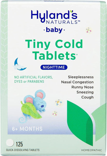 Hyland's Baby Tiny Cold Tablets Nighttime