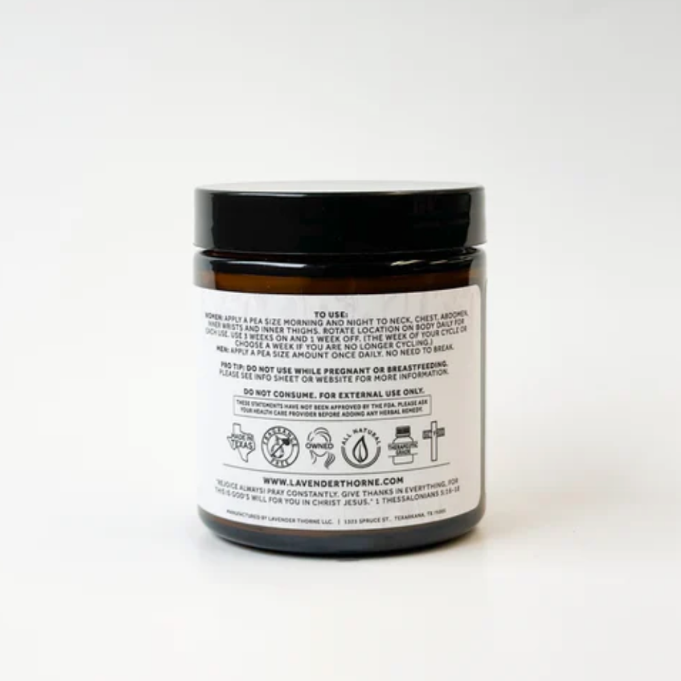 Wild Yam Cream, 4oz, Lavender Thorne