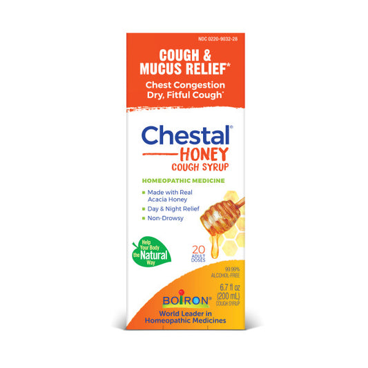 Chestal Honey Cough Syrup, Homeopathic Medicine For Cough & Chest Congestion, Boiron