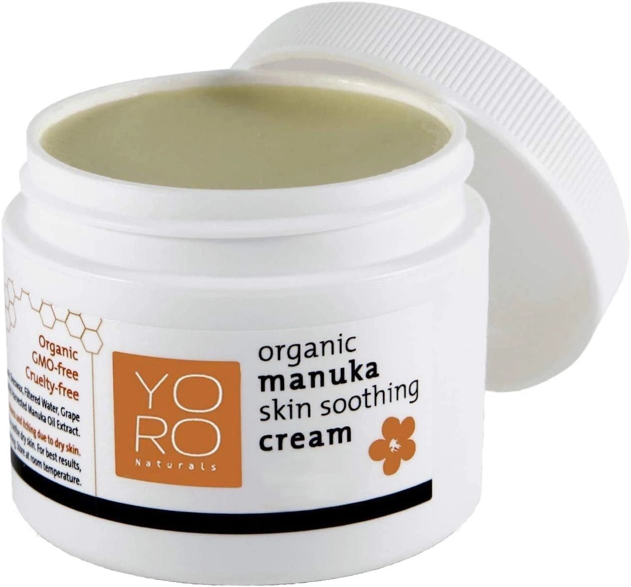 Organic Manuka Skin Soothing Cream, Original, YoRo Naturals